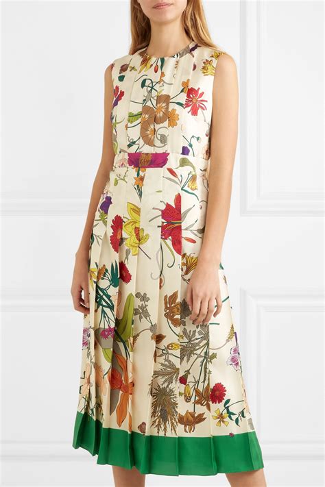 gucci dress with flowers